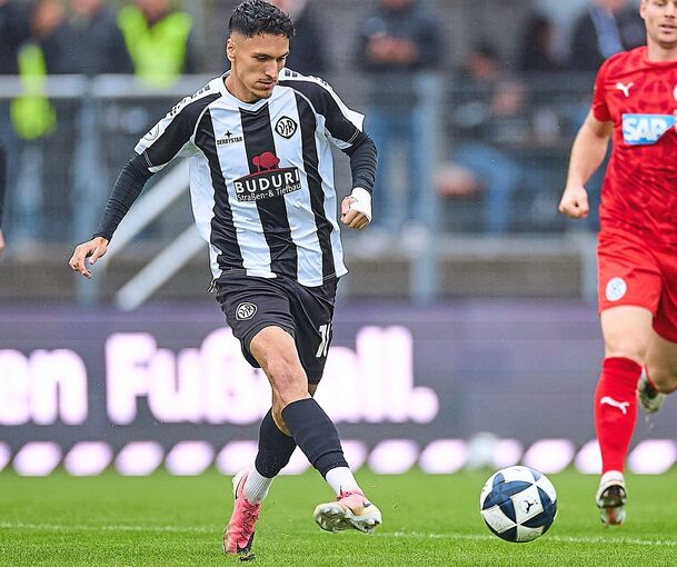 In Tamm und Markgröningen aufgewachsen, in Aalen mittlerweile Topspieler: Dean Melo.