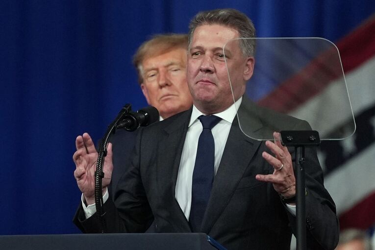 Gernot Döllner und Donald Trump Gernot Döllner und Donald Trump