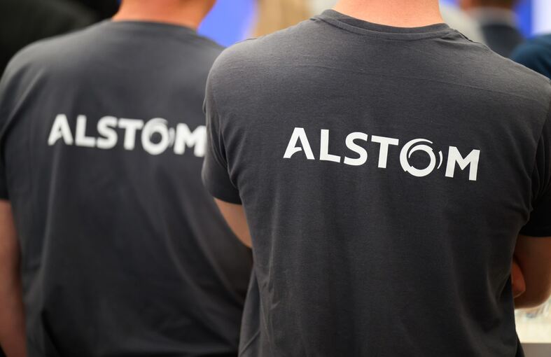 Alstom-Beschäftigte Alstom-Beschäftigte