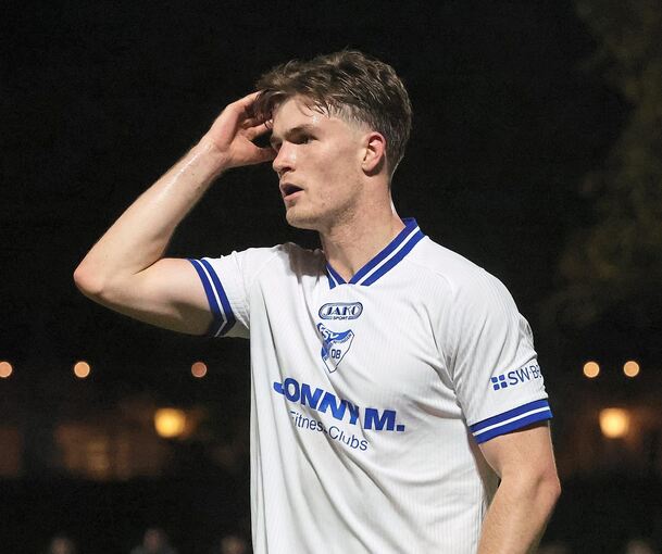 Unter Druck: Luis Weber und der FSV 08 Bietigheim-Bissingen.